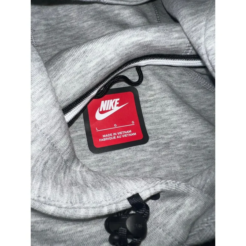 Nike Tech Gray pullover hoodie sweatshirt LA Los Angeles size men's large NEW